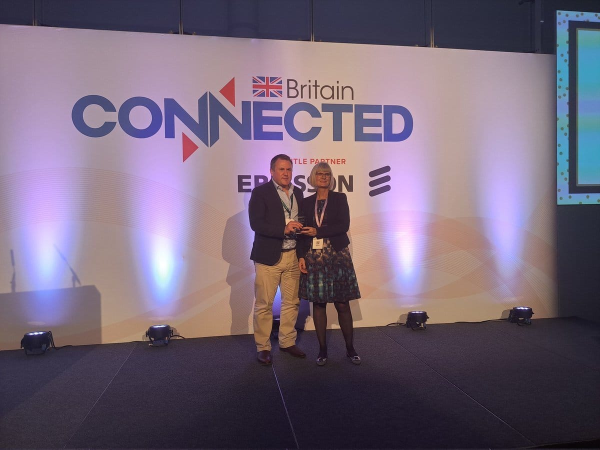 Wessex wins Innovation award from Connected Britain